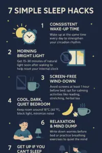 7 sleep hacks