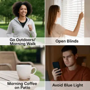 Morning Routine - Embrace Morning Light