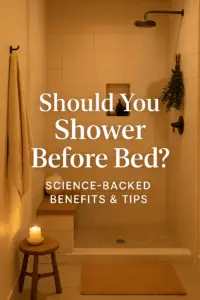 shower before bed
