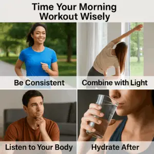 Morning Routine - Time Your Morning Workout Wisely