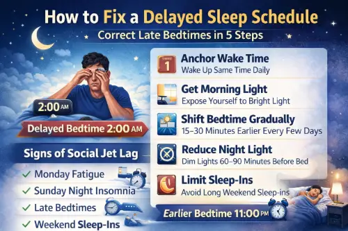 How to Fix a Delayed Sleep Schedule
