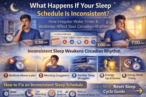 What Happens If Your Sleep Schedule Is Inconsistent